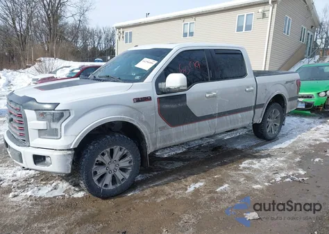 2017 Ford F-150 Lariat from USA, damaged, VIN 1FTEW1EG8HFB64038
